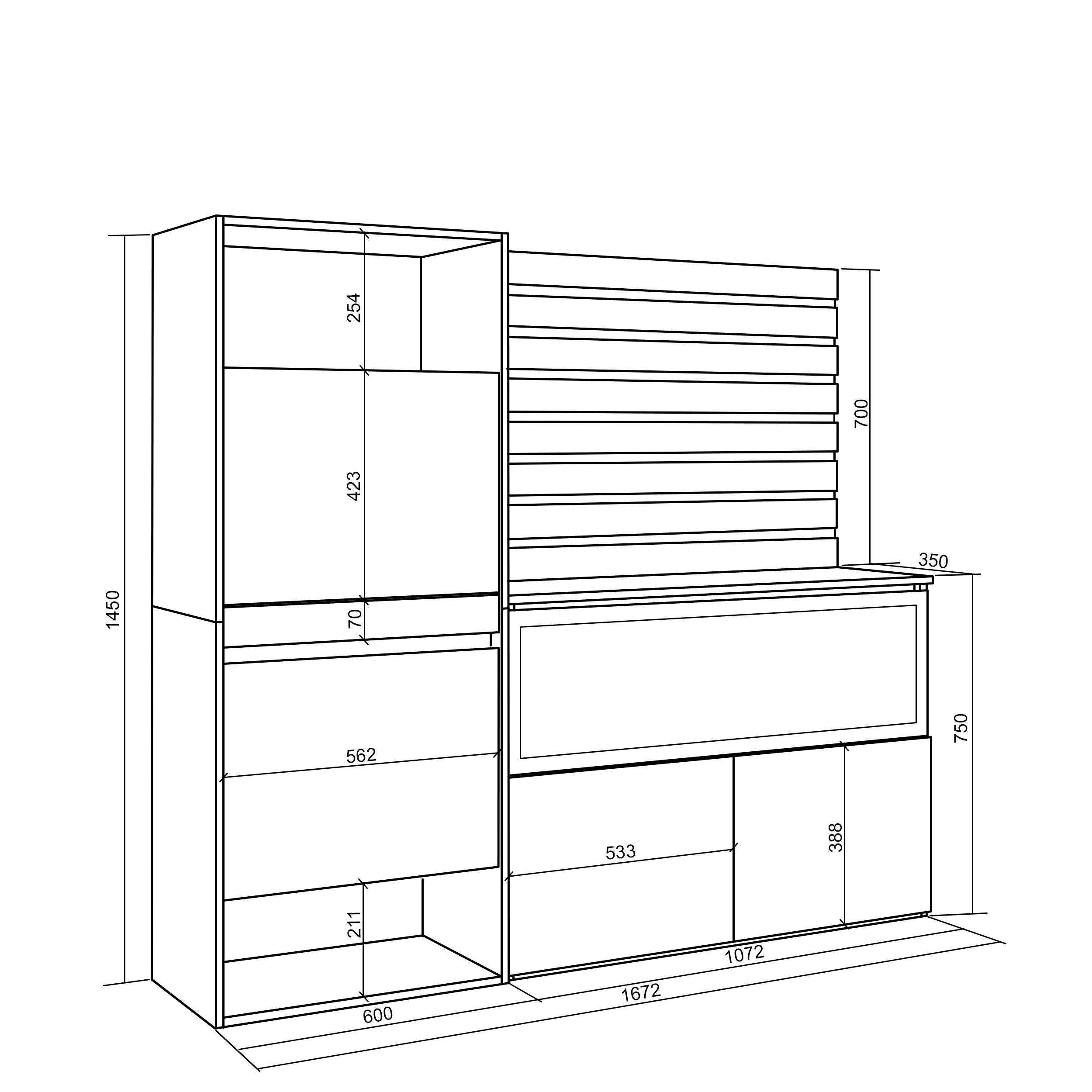 Credenza, 167x35x145cm, Camera da letto, Camino elettrico XXL, Scarpiera, Bianco RF3385