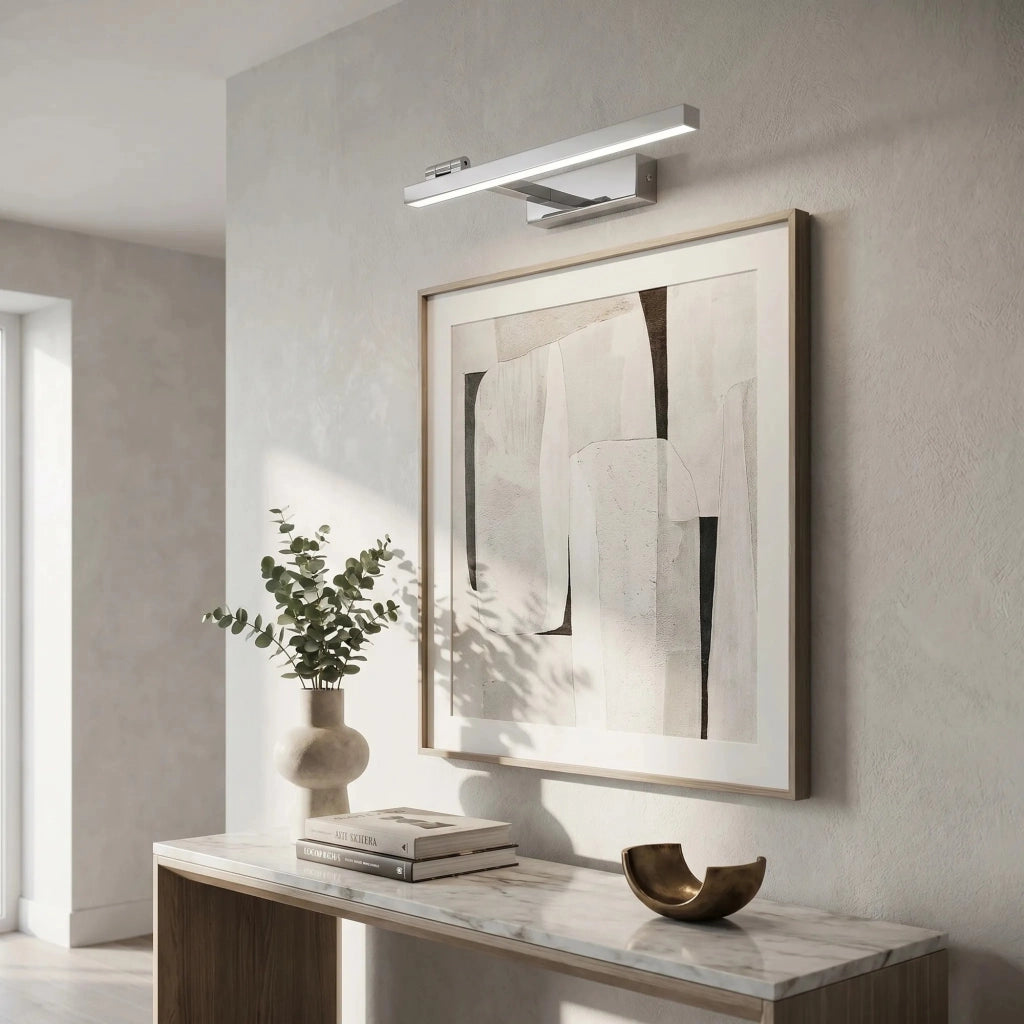 Applique Da Bagno Led Swe028-1w 40cm Chrome