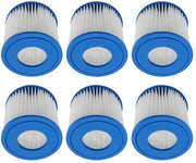 Set di Filtri per Idromassaggio - 6 pezzi - Filtro di Rimpiazzo - Filtrazione Potente - Compatibile con il modello Bestway 58093 - Facile da Installare - Mantiene l'Acqua Pulita - Filtri per Piscine