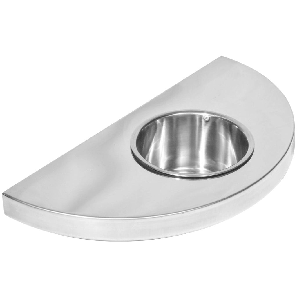 Cestino Gettacarte Posacenere da Parete 40,5x62x20 cm in Acciaio 15L per Interno Esterno