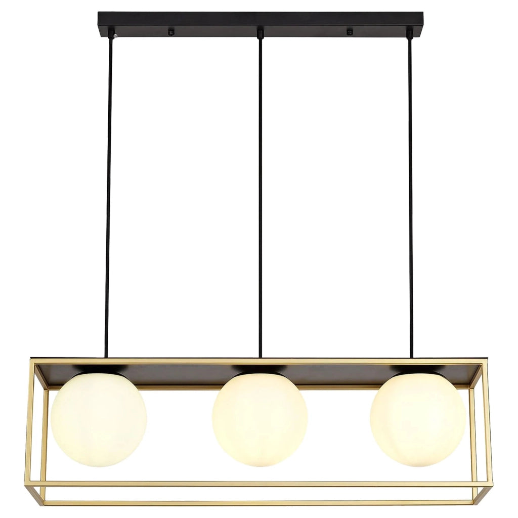 Plafoniera Da Soffitto Black Gold APP1164-3CP