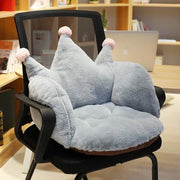Cuscino per sedile - Pelle di gatto ombreggiata - Cuscino di piuma confortevole - Design leggero - Cuscino per pavimento - Adatto per sedie da pranzo - Dimensioni 70x60 cm - Cuscino per seduta