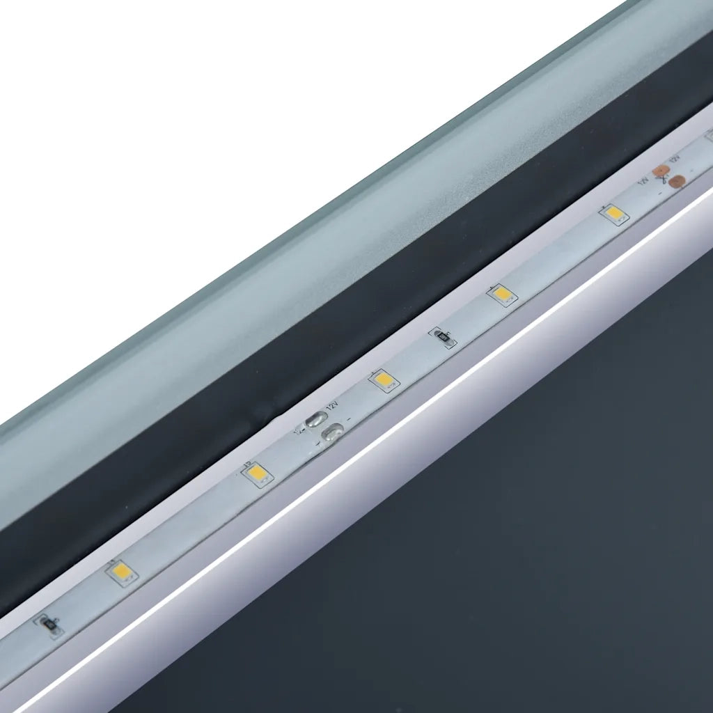 Specchio LED da Bagno con Sensore Tattile 80x60 cm 144742