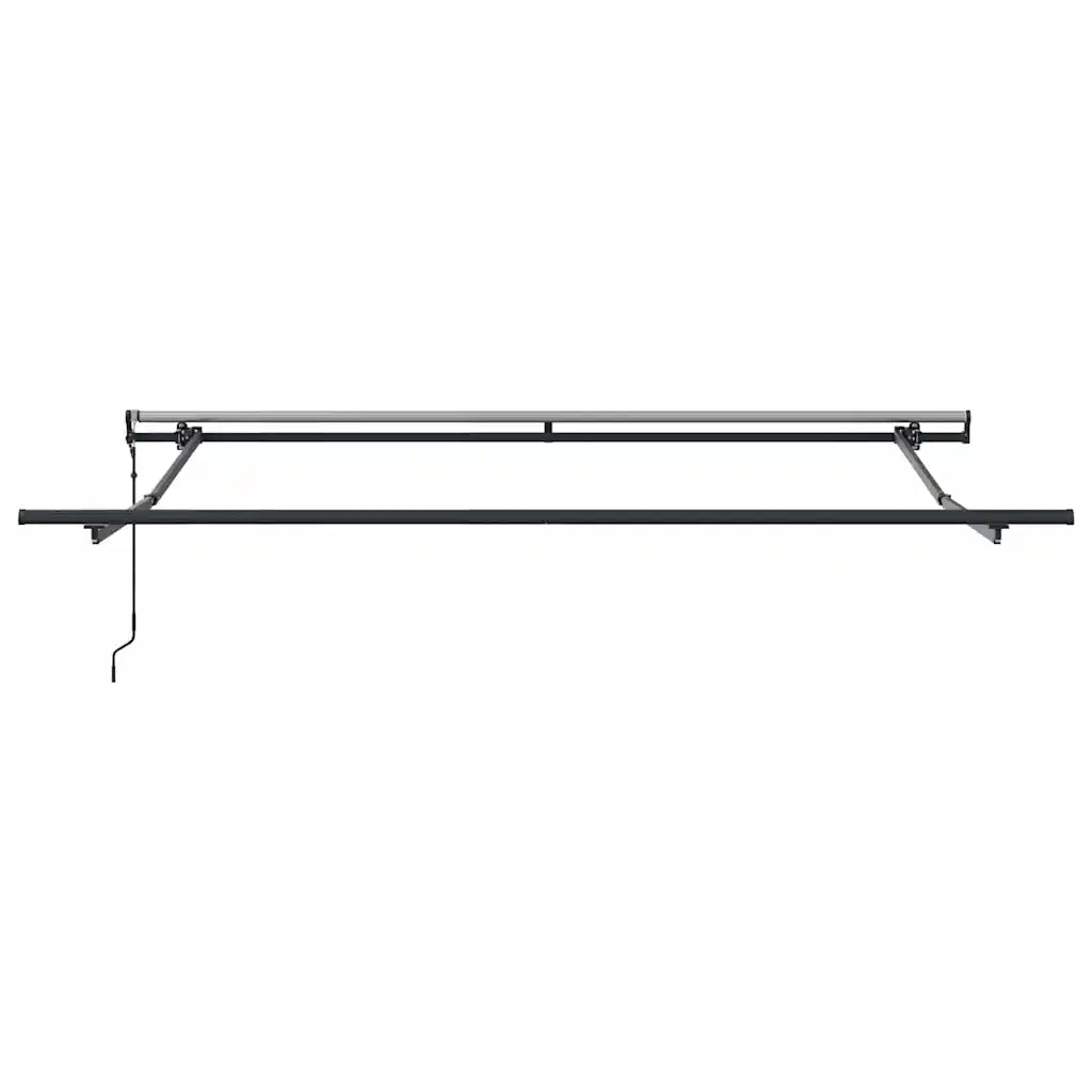 Tenda da Sole Antracite 3,5 x 2,5 m Metallo 313250