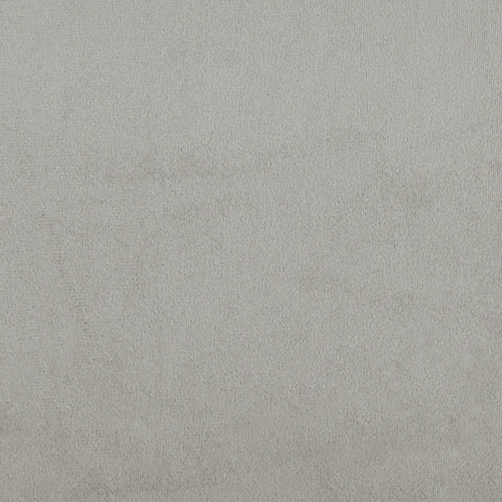 Divano a 2 Posti Grigio Chiaro 140 cm in Velluto 359529