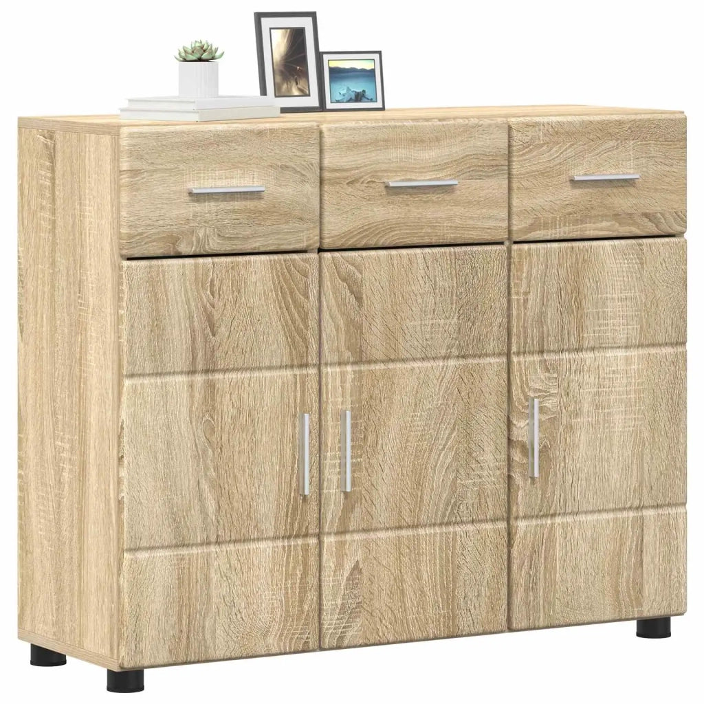 Credenza con porta FLORIN Rovere Sonoma 88,5 x 30,5 x 73 cm 880313