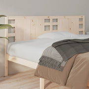 Testiera per Letto 186x4x100 cm in Legno Massello di Pino