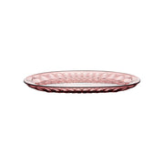 Vassoio ovale grande 45x26,5x3,3 cm malva