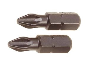 INSERTI A CROCE PHILLIPS PER AVVITATORI- - PH 2 in blister 2 pz. PG 455.00 - 5 blister PG