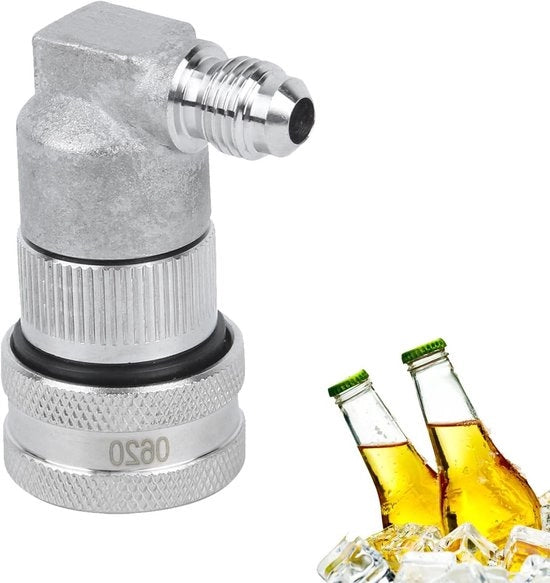 Accessori per birra artigianale - Snelkoppeling in acciaio inossidabile MFL1 4 pollici - Inclusi attacchi di sfuso - Accessori per birra