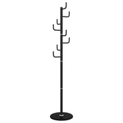 Appendiabiti Nero 183 cm in Ferro Verniciato a Polvere CFW7128578