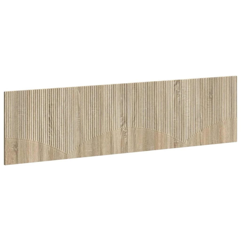 Testiera da Muro HOORN Rovere Sonoma Legno ingegnerizzato 897367