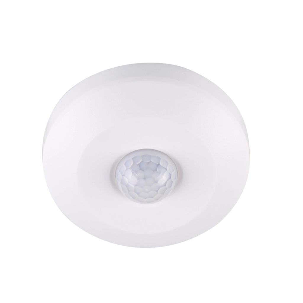 Sensore PIR mini soffitto 360° Polux ES-P12D bianco