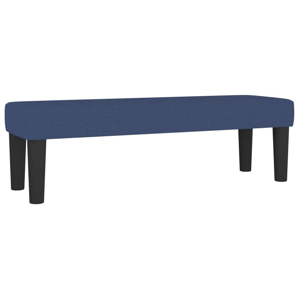 Panca Blu 100x30x30 cm in Tessuto cod mxl 60847
