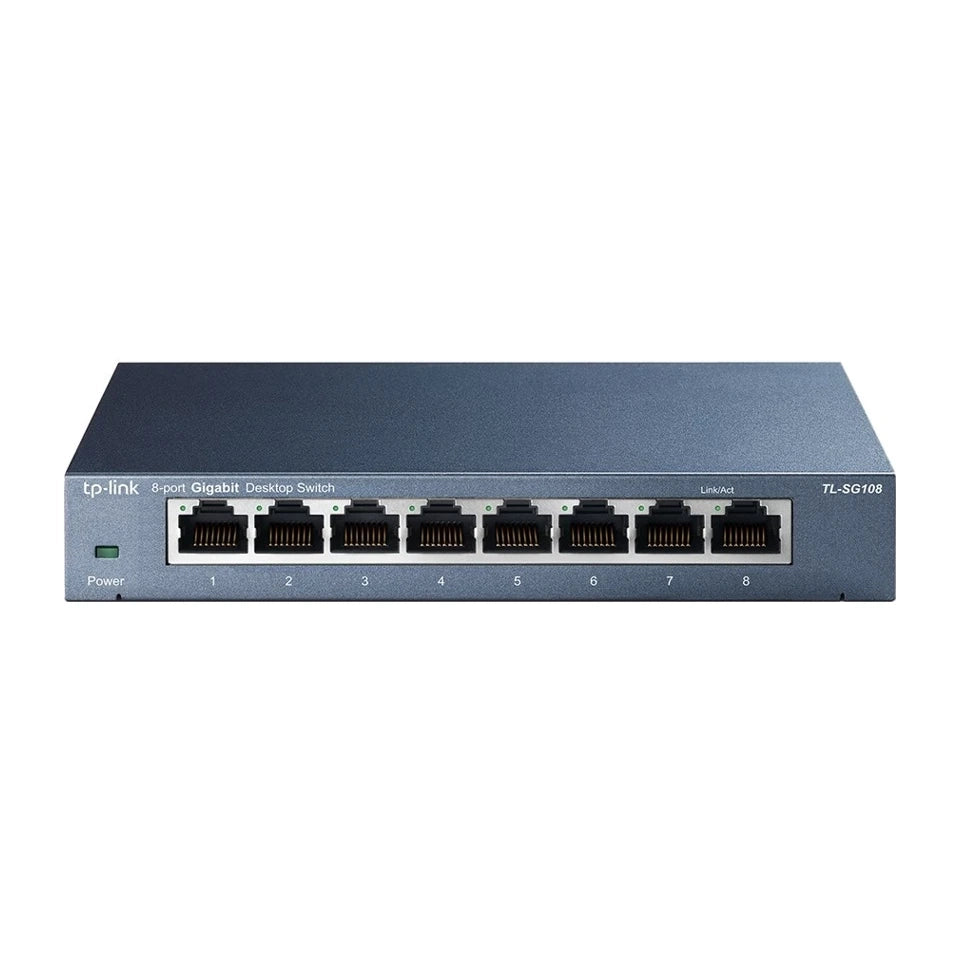 Switch di rete da scrivania TP-Link 8 porte 10/100/1000Mbps