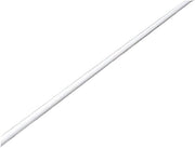 Stecca per Binario a Pacchetto Steccato - Tondino in Plexiglass, Colore Bianco, Diametro 6mm, Lunghezza 50cm, Materiale in Nylon