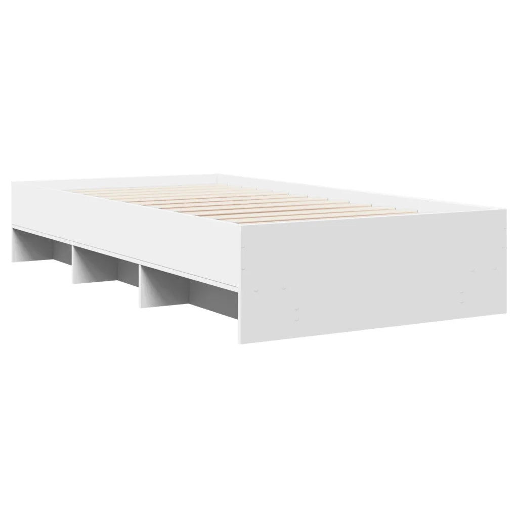 Giroletto-Struttura Letto Bianco 75x190 cm in Legno Multistrato 149953