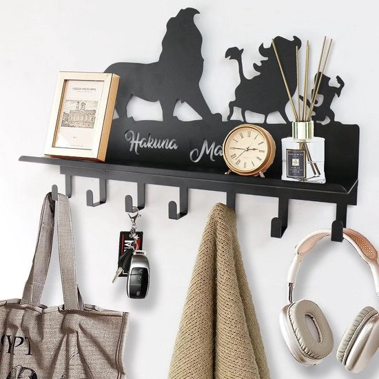Capocassettiera decorativa - stile e funzionale - 1 pezzo - nero lucido - acciaio inox