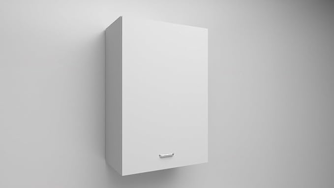 Pensile A Muro. Misure Larghezza Altezza E Profondità 60X40X32 Larice Bianco