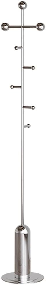 Appendiabiti Indipendente, Albero per Vestiti in Metallo con 8 Ganci, Appendiabiti Creativo da Pavimento, per Vestiti, Borse, Cappelli, Appendiabiti da Ingresso (C)