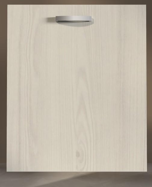 Anta per mobili in Legno nobilitato Compresa di Maniglia e Cerniere90X40 LARICE BIANCO