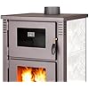 Stufa a legna modello BIO LEGNA ARES CON FORNO