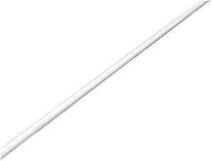 Stecca per Binario a Pacchetto Steccato - Tondino in Plexiglass, Colore Bianco, Diametro 6mm, Lunghezza 50cm, Materiale in Nylon