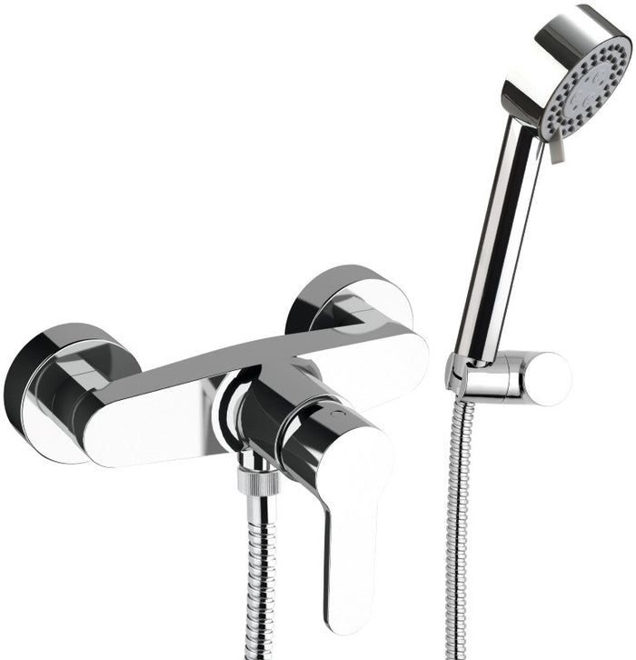 Rubinetto doccia esterno con kit doccia a 4 funzioni - serie winner