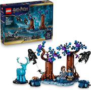 LEGO Harry Potter Foresta Proibita: Expecto Patronum Giocattolo - Modello con 2 Dissennatori, un Cervo e 2 Minifigure, t