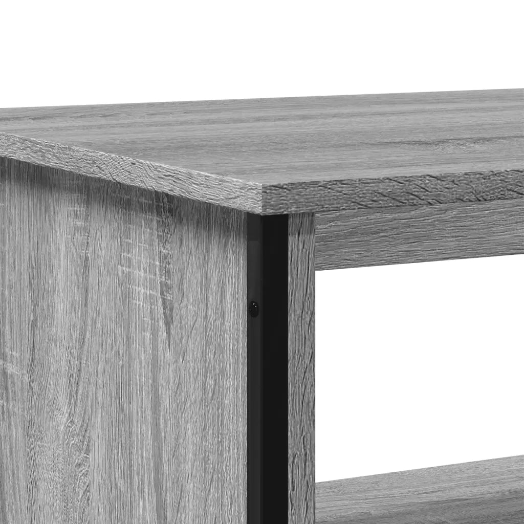 Tavolino da Salotto Grigio Sonoma 75x51x40 cm Legno Multistrato 848487