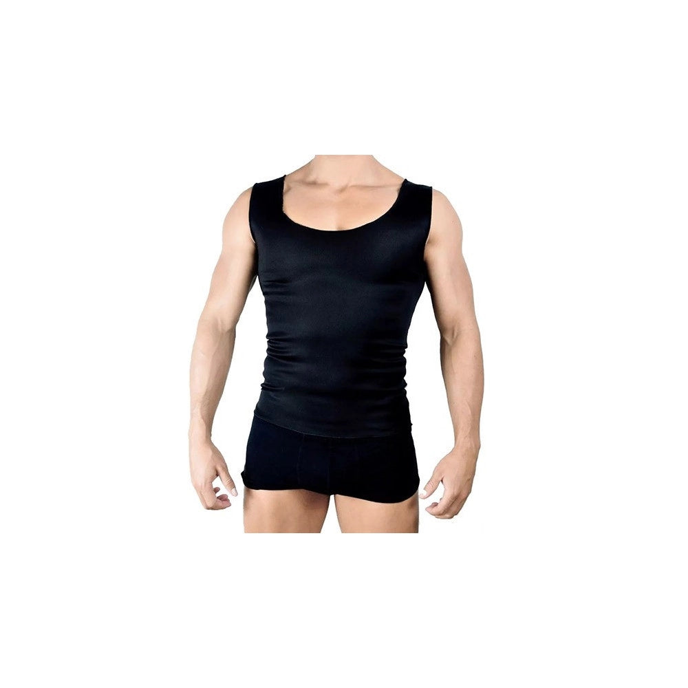 Trade Shop - Canotta + Pantalone Snellente Uomo Hot Shapers Training Dimagrante Palestra Tg. -