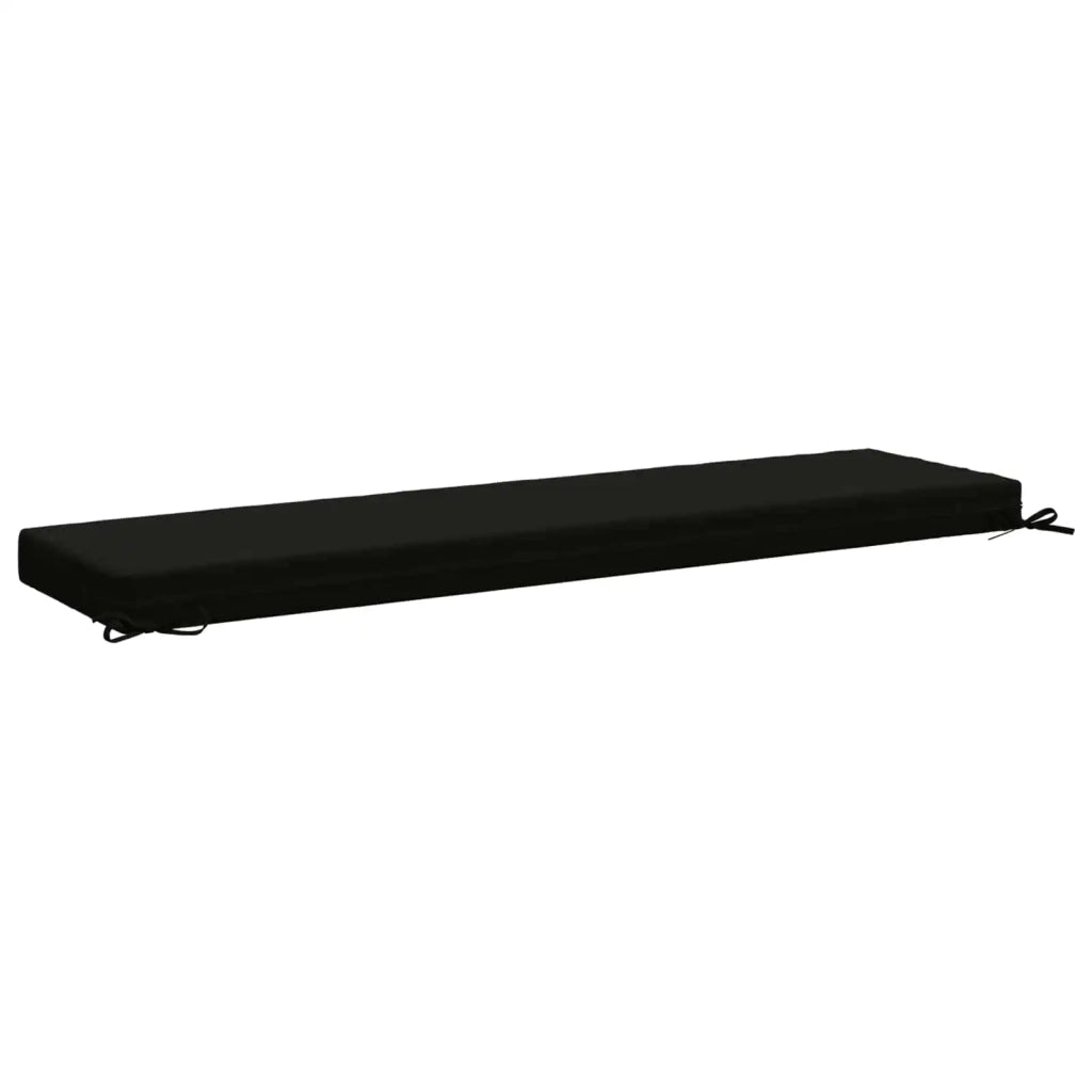 Cuscini per Panchina a 2 Pezzi SOEST 2 pz 100% Poliestere Nero 949865
