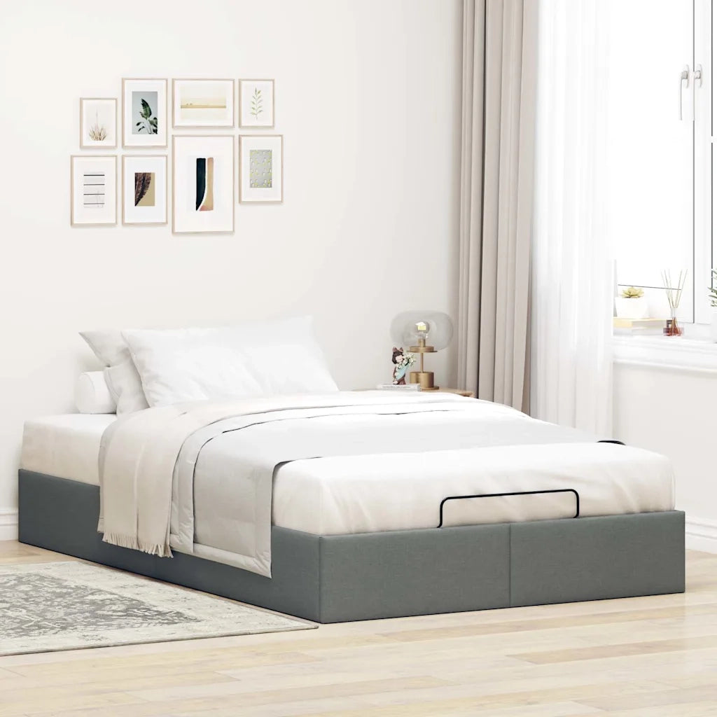 Struttura Letto Pouf senza Materasso 80x200 cm in Tessuto 3310862