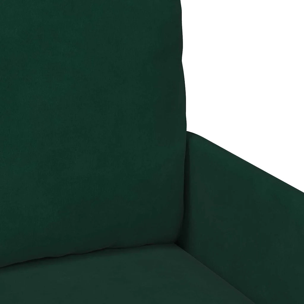 Divani con cuscino 110cm Verde Scuro Legno compensato 42023457