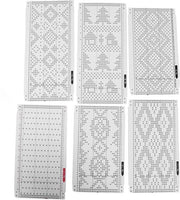 Set di Carte da Punto da 20 - Accessori per Macchina da Cucire - Professionale e Preciso - Soffice e Duraturo - Adatto per KH860/KH868/KH891/KH892/KH893 - Ideale per Lavori di Ricamo - Disegni da Ricamo