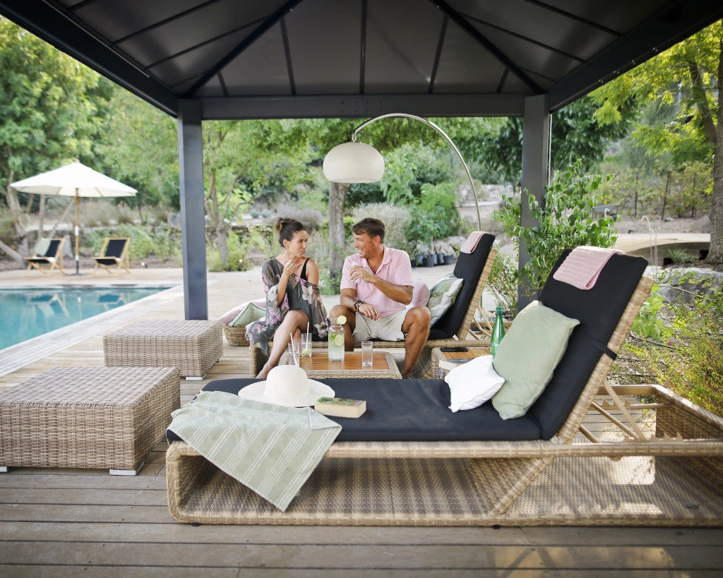 Gazebo in Alluminio Dallas  3.6X6 m