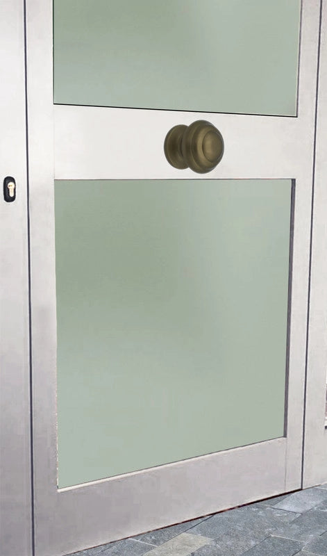 Pomolo fisso per porta SAGUATTI 178/70GB in alluminio bronzo satinato