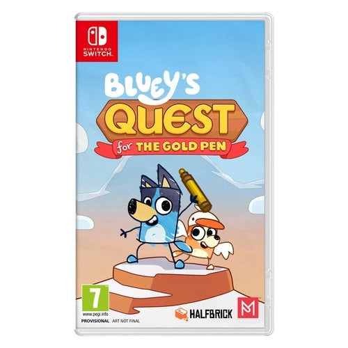 Videogioco pm studios swsw2612 switch blueys quest for the gold pen