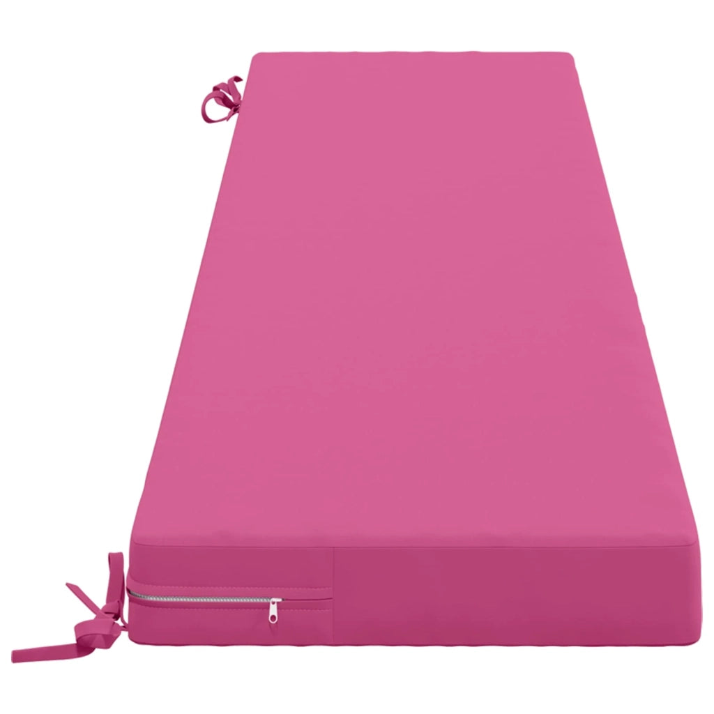 Cuscini per Panchina a 2 Pezzi SOEST 2 pz 100% Poliestere Rosa 950115