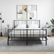 Comodini 2 pz Grigio Sonoma 40x40x50 cm in Legno Multistratocod mxl 80644