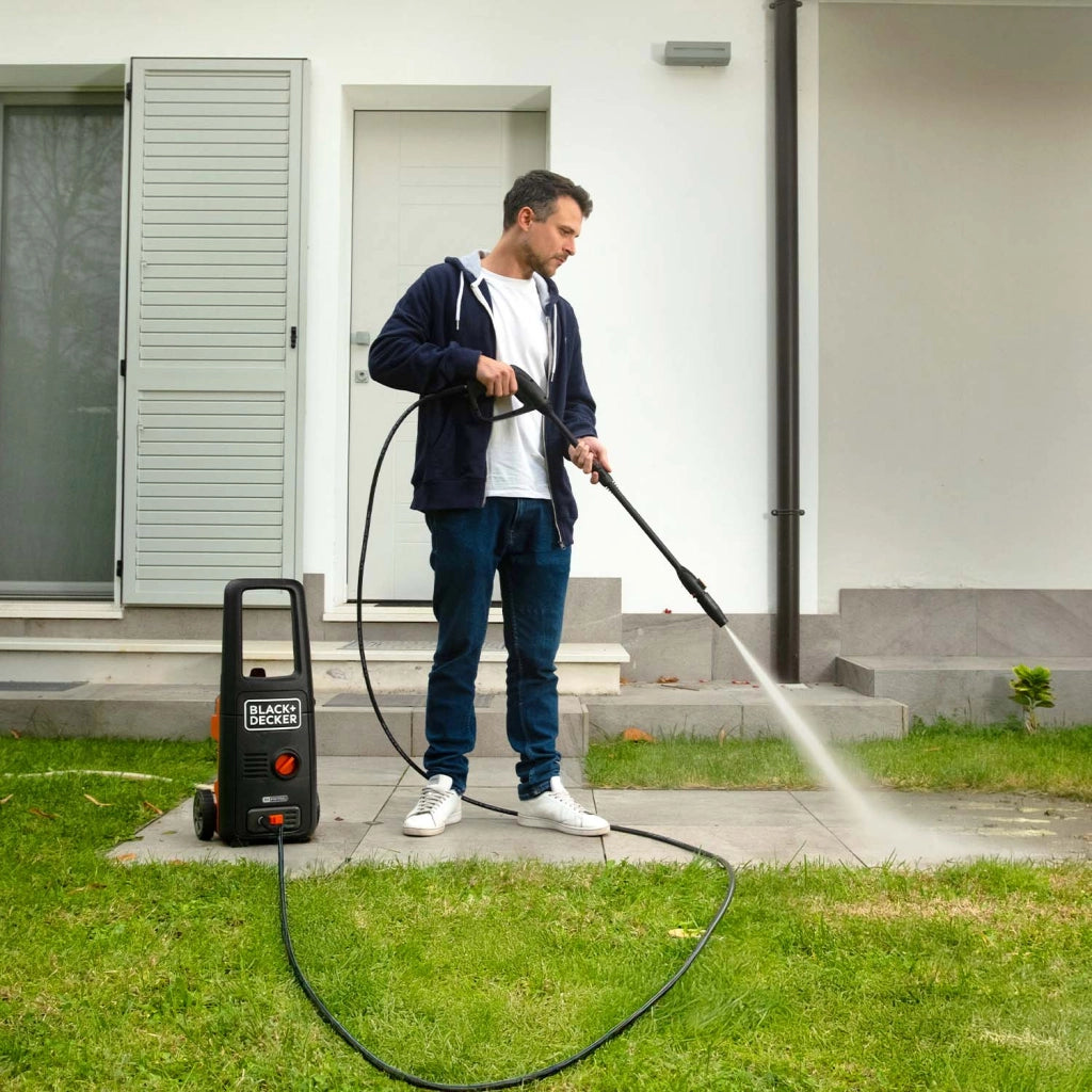 BLACK+DECKER BXPW1700PE Idropulitrice ad alta pressione (1700 W, 130 bar, 450 l/h)