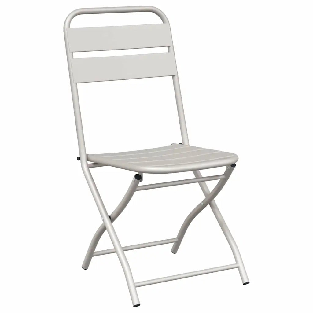 Set bistrot 3 pz | Set Salotto da Giardino Beige Acciaio