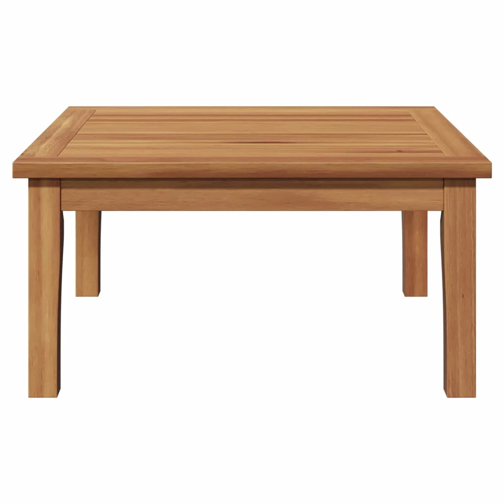 Tavolo da Giardino | Tavolino da esterno Marrone Legno massello di teak