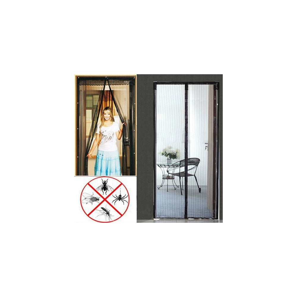 Trade Shop - Tenda Zanzariera Magnetica Con Magnete Insetti Mosche Zanzare Casa 2 X 1 Mt -