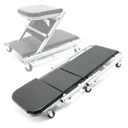 Carrello ispezione meccanica garage officina 2-1 posti max 150 kg 16_0000767