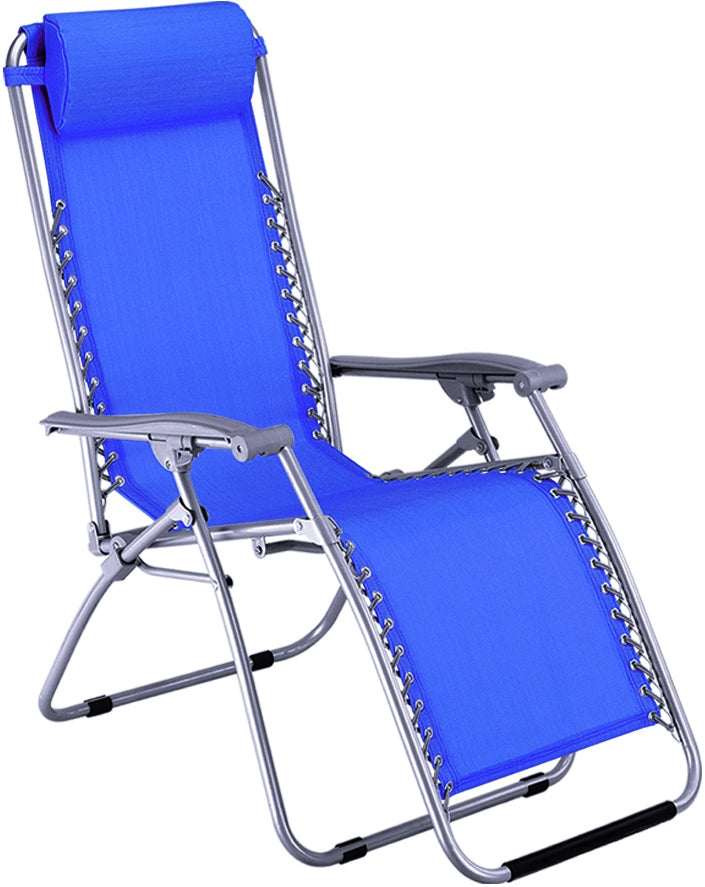 Tata Linda SDRAIO RECLINABILE VIRTUS cm. 65x90/165x113 h col. Blu 2.00 pz