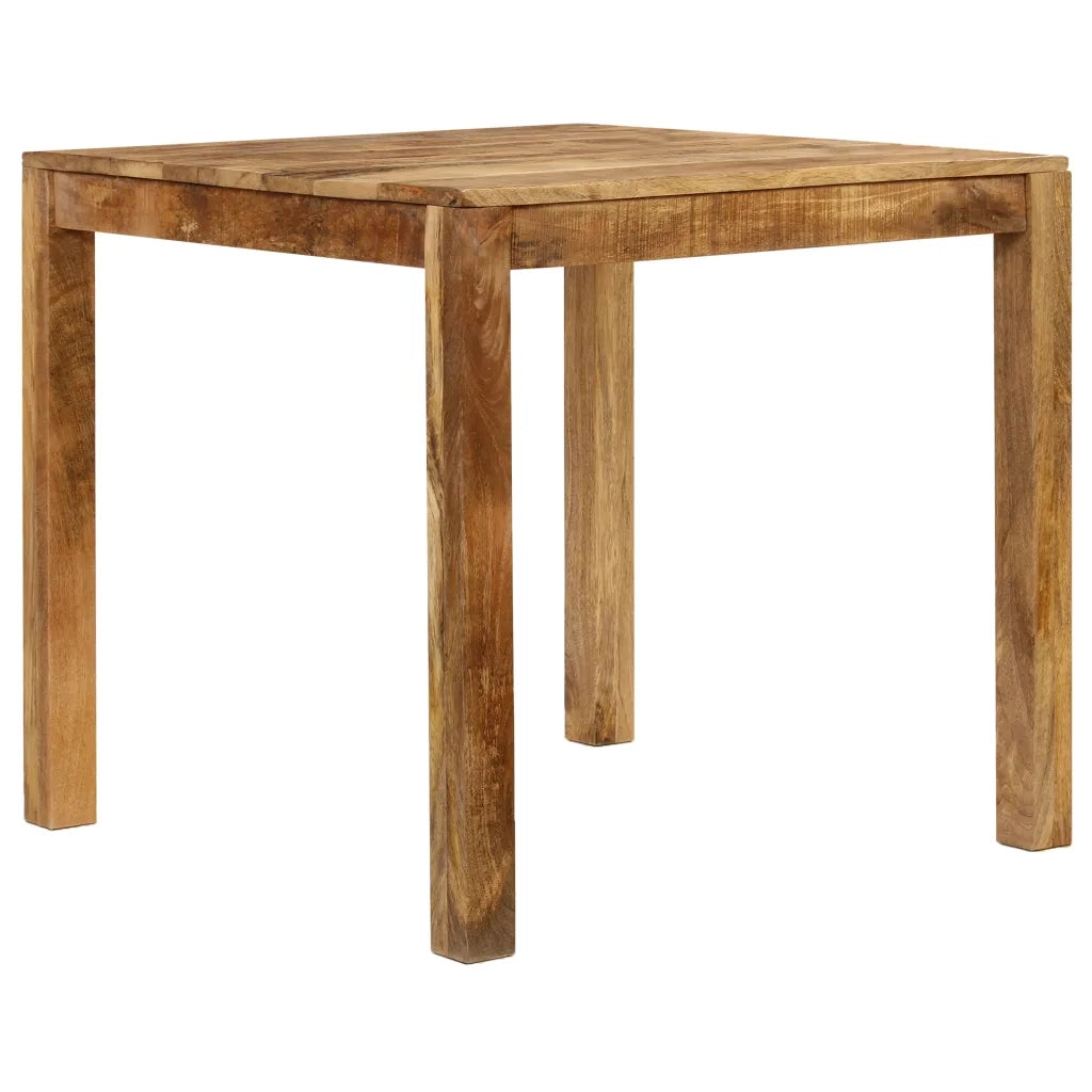 Tavolo per Sala da Pranzo in Legno Massello di Mango 82x80x76cm 246704