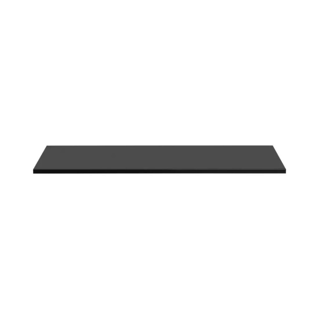 Piano lavabo VANTA 140 cm nero - Top grande larghezza per mobile sottolavabo