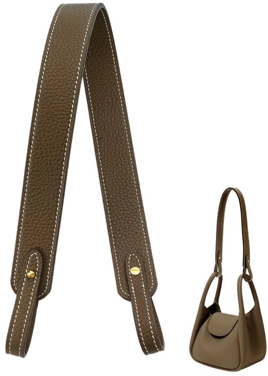 Portafoglio con cinturino in pelle - Cinturino della tasca di sostituzione - Maniglione della spalla - Tasca con cerniera duratura - 34,5 mm di larghezza - 86,2 cm di lunghezza - Cinturino della tasca