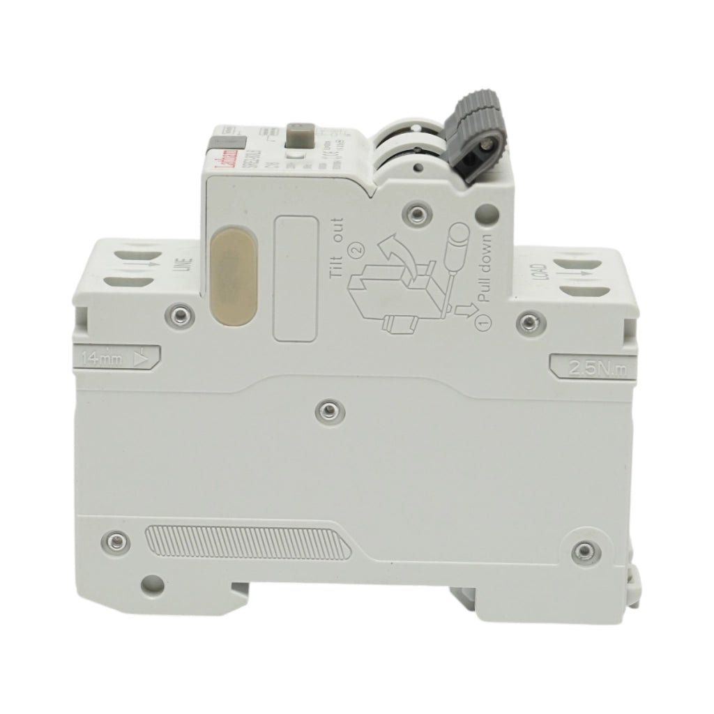 Interruttore differenziale 1P+N, 16A, 230VAC, 30mA, 6kA Longroad